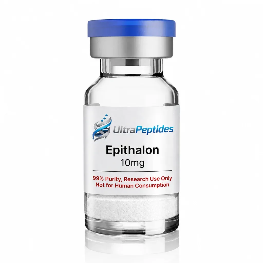 Epithalon UK – Epithalon 10 mg and 50 mg vial from Ultra Peptides