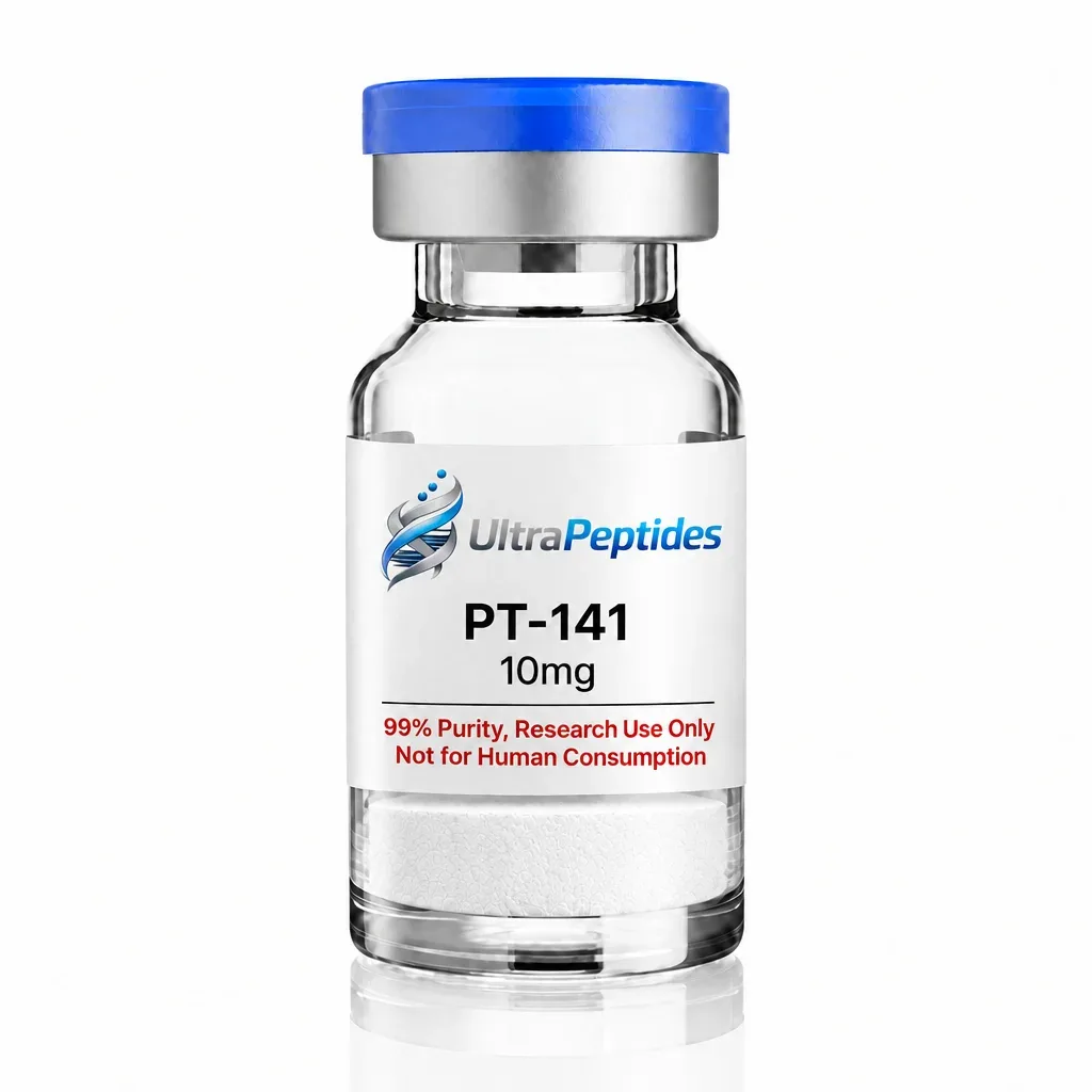 PT-141 UK – PT-141 (Bremelanotide) 10 mg vial from Ultra Peptides